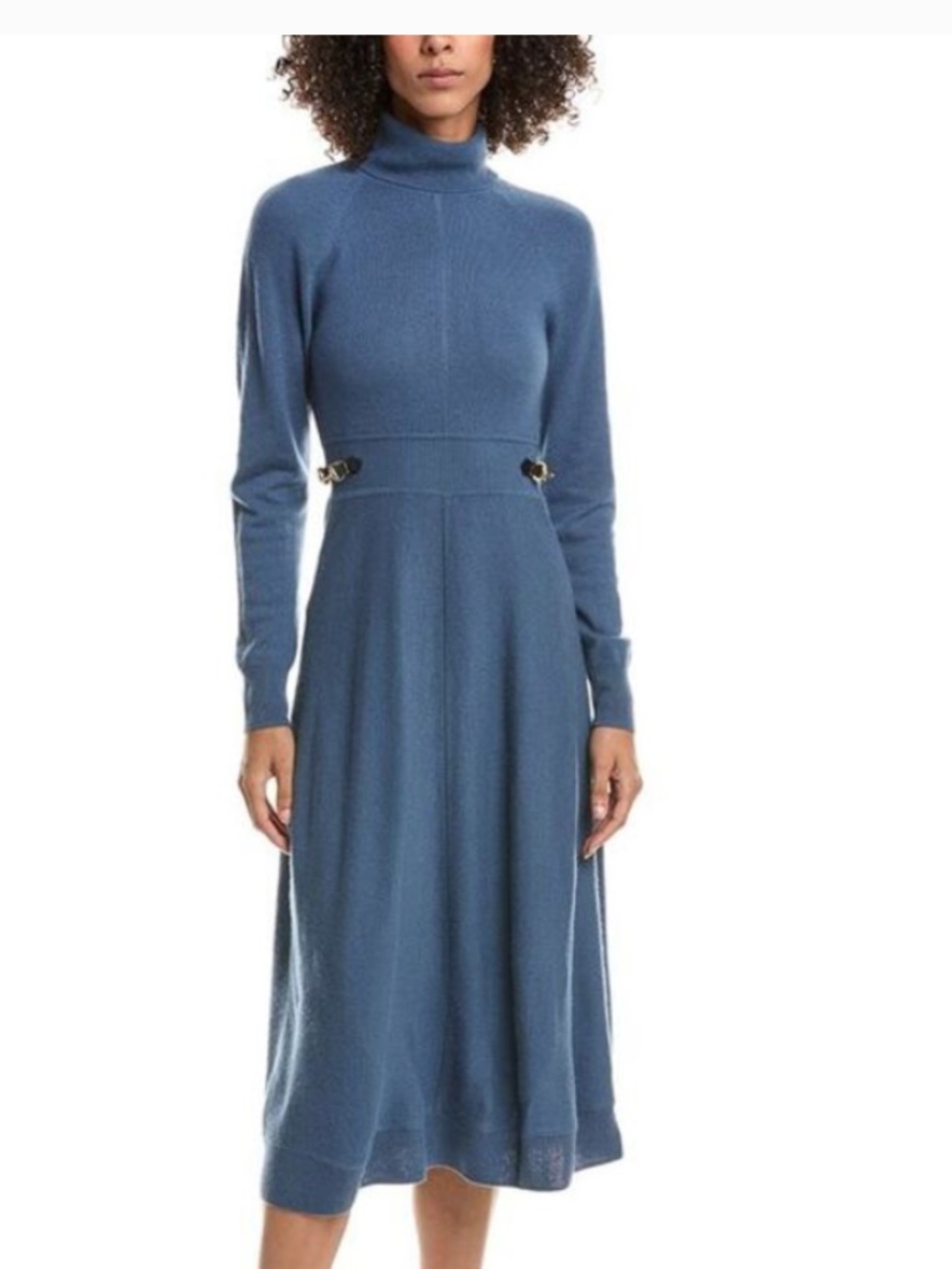 NWT Derek Lam 10 Crosby Womens Becky Horsebit Wool Sweaterdress XS